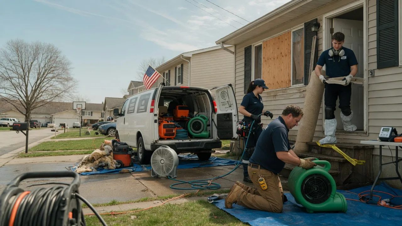 Water Damage Restoration in Sikes, LA near me